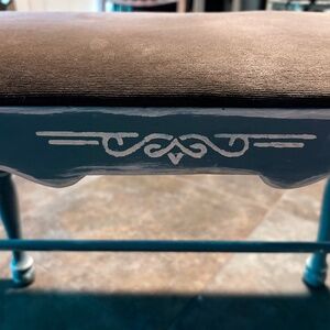 Vintage Restored Petite Vanity Bench
